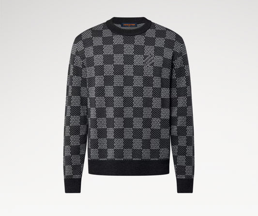 Louis Vuitton Damier Wool Sweatshirt